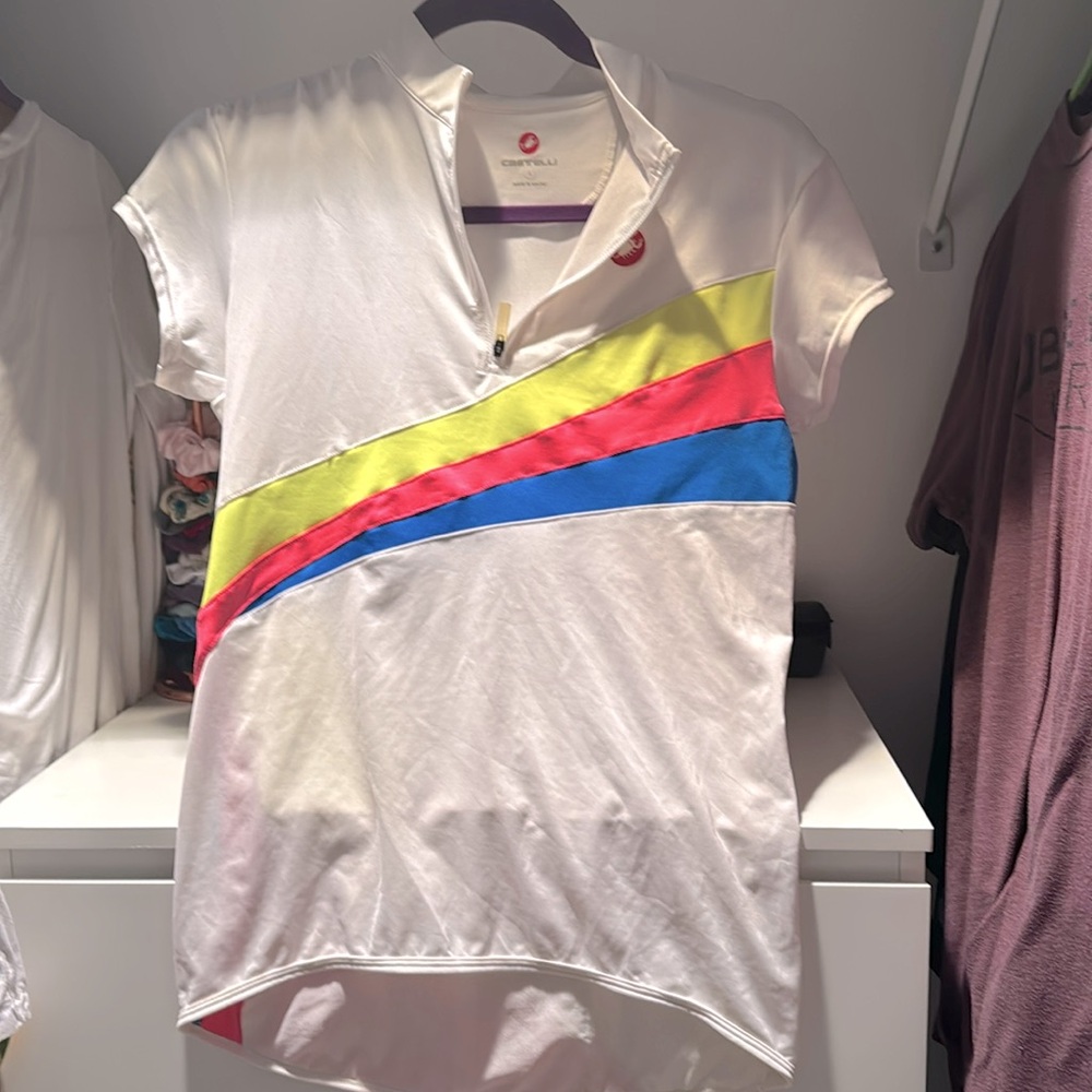 Castellini woman’s bike jersey